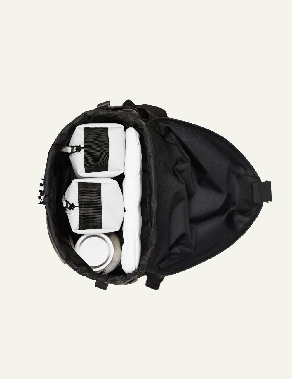 Rains Backpack Purple top view