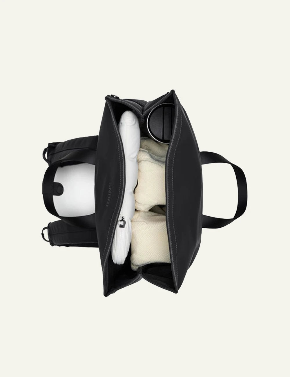 Rains Backpack Sage top  view