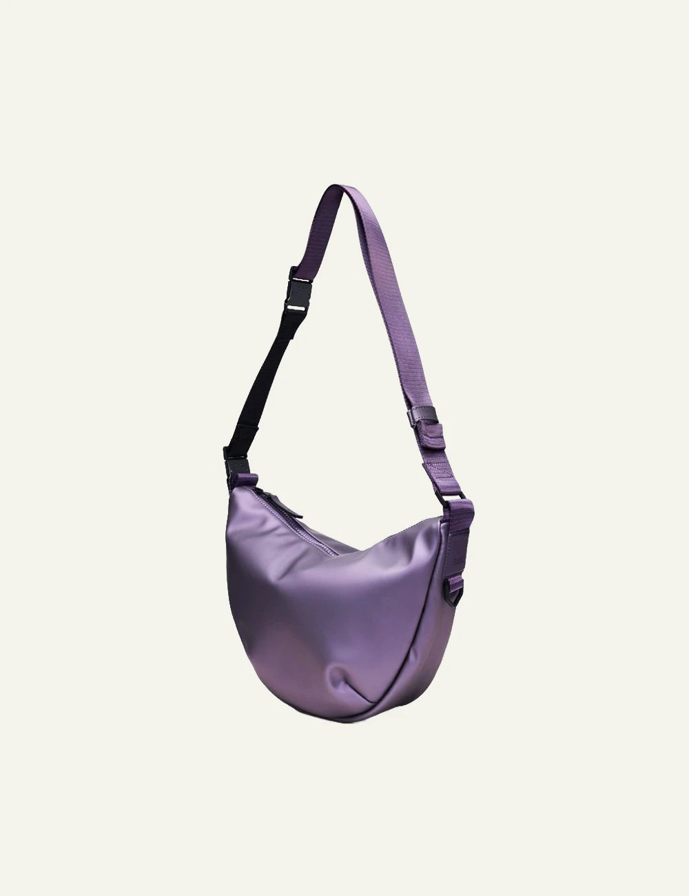 Rains Crossbody Bag Purple metallic side view