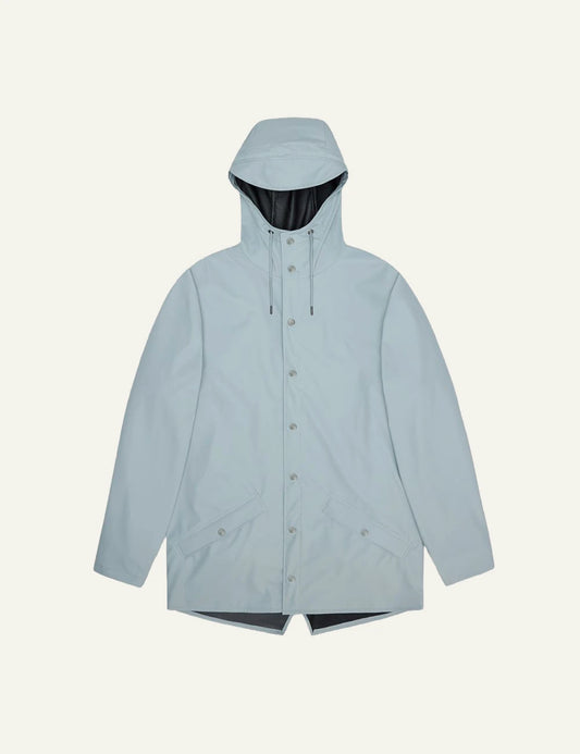 Rains Jacket Blue front flat