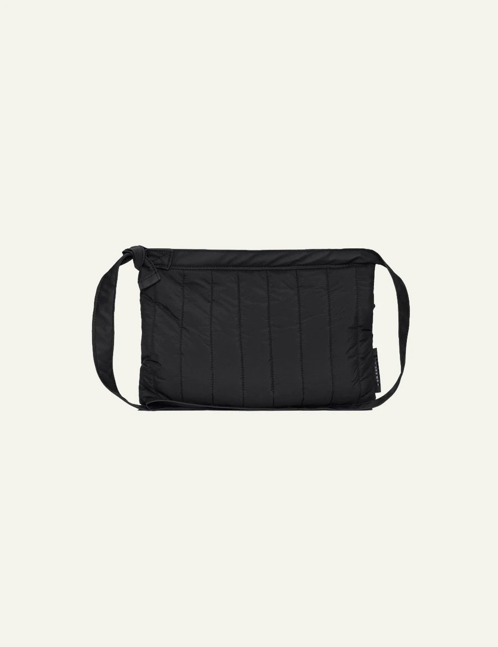 Rains Shoulder Bag Black back view
