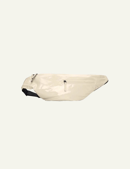 Rains Sling Bag Glossy Sand front view