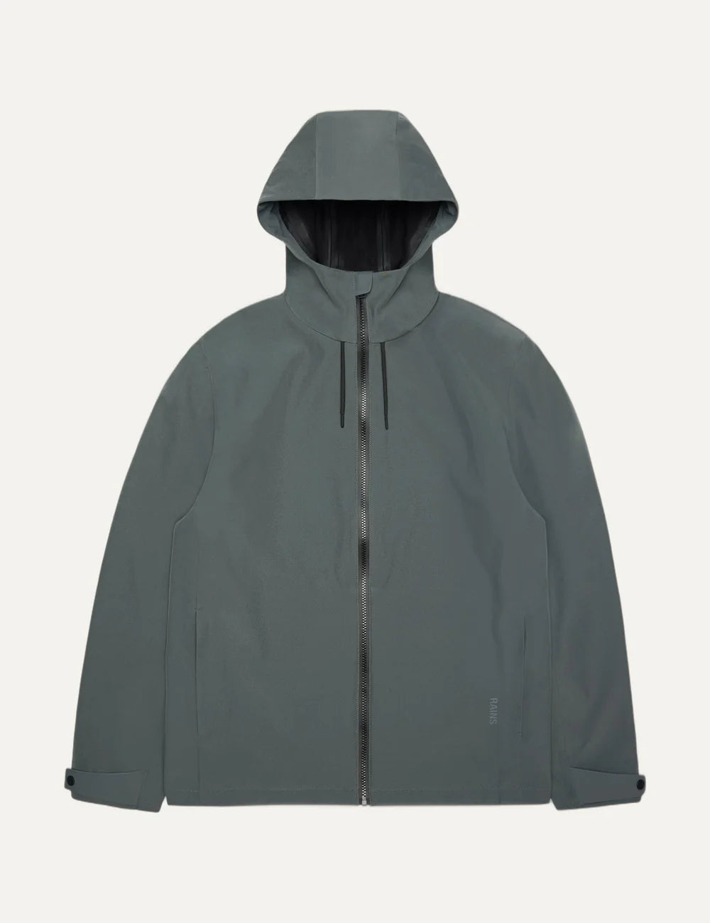 Rains Women’s Dark Grey Waterproof Softshell Hooded Jacket