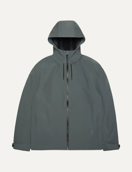 Rains Women’s Dark Grey Waterproof Softshell Hooded Jacket