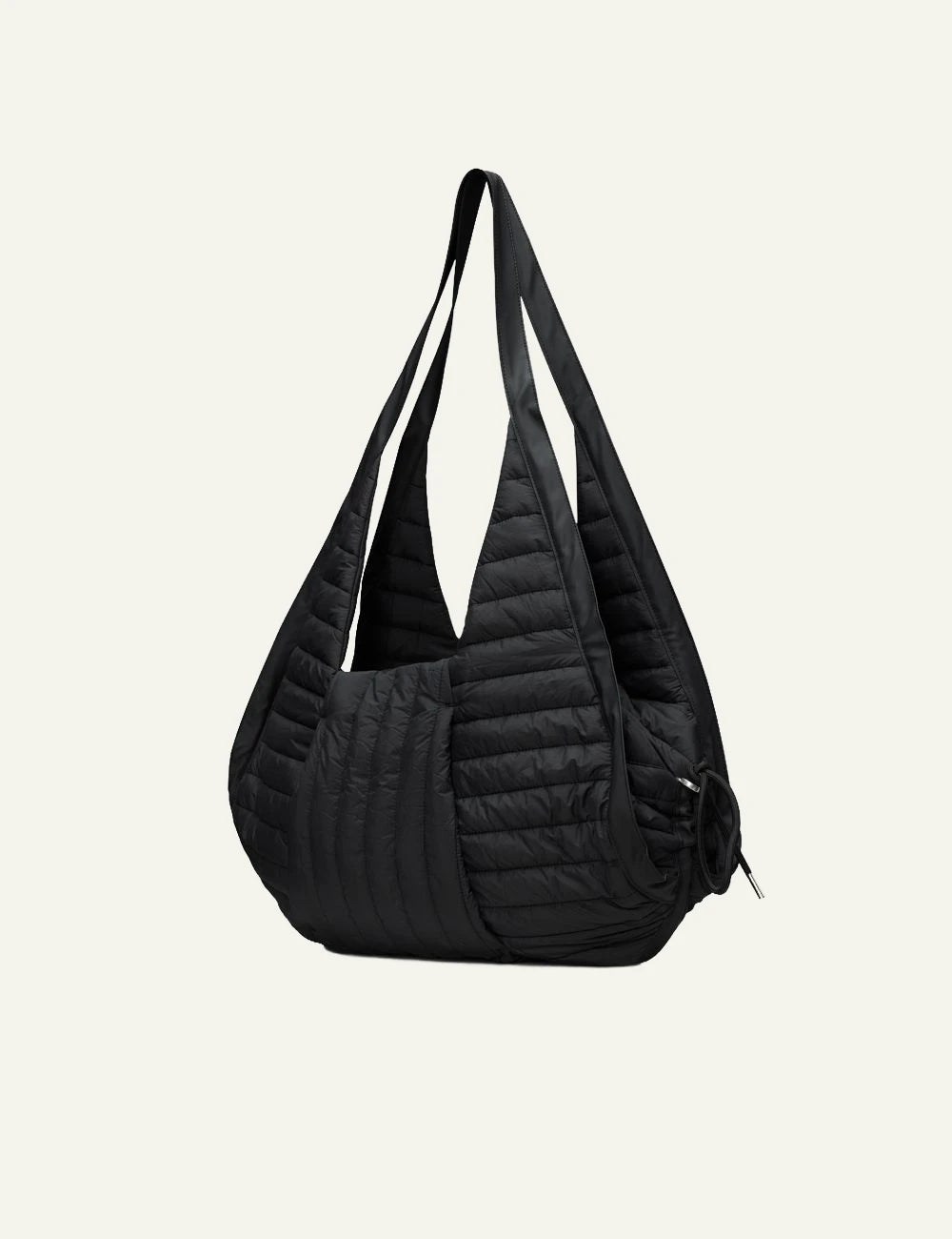 Rains Tote Bag Black side view