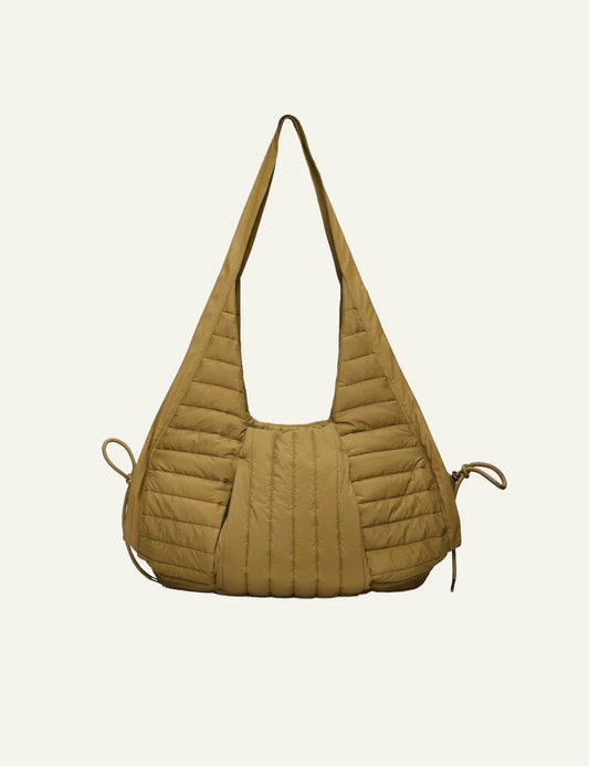Rains Tote Bag Mustard front flat view