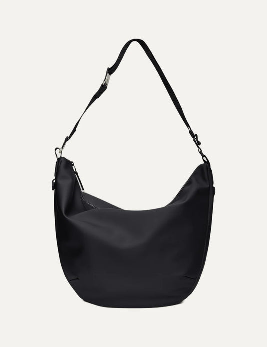 Rains Unisex Black Large Waterproof Shoulder Bag