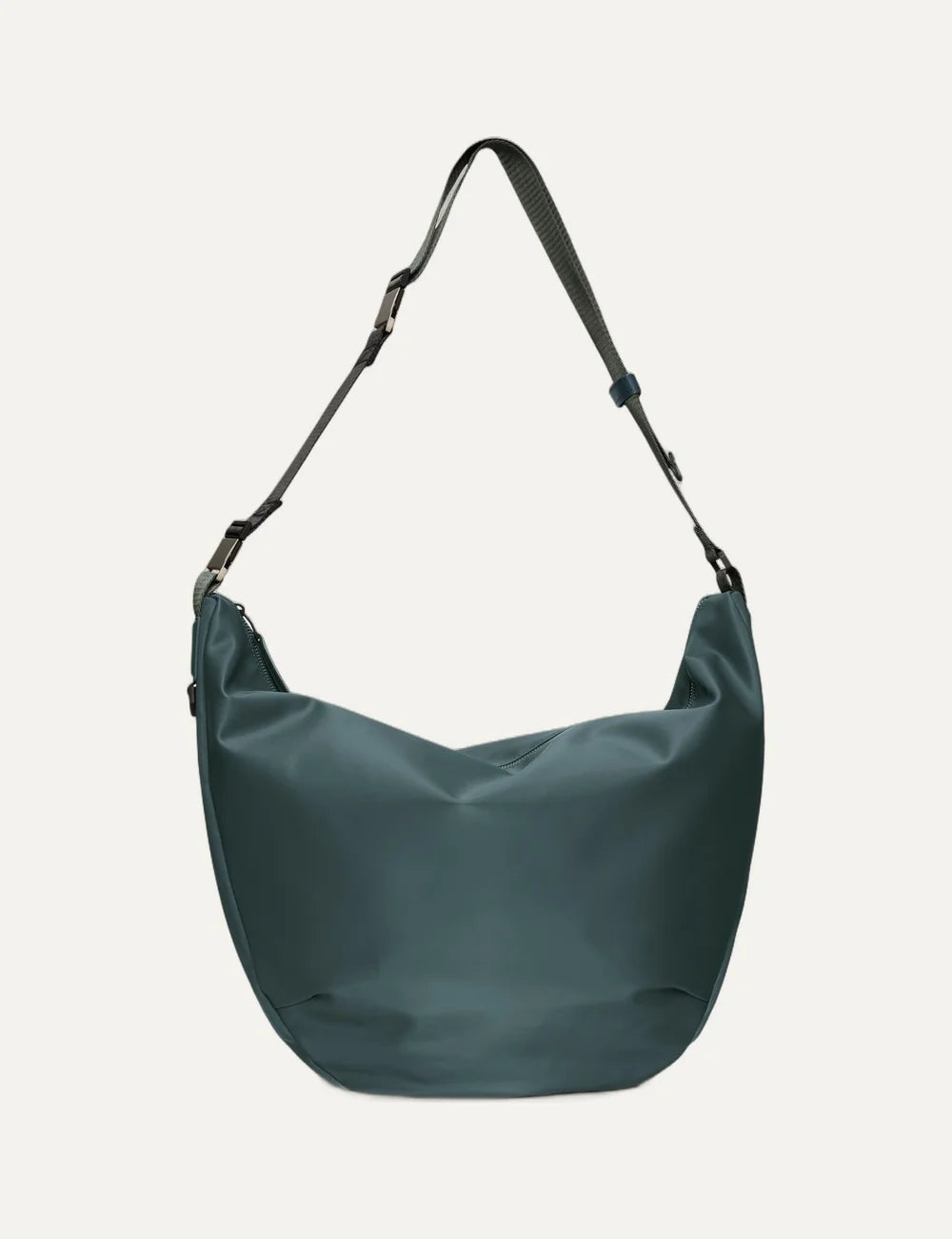 Rains Unisex Dark Teal Large Waterproof Shoulder Bag