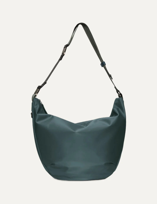 Rains Unisex Dark Teal Large Waterproof Shoulder Bag