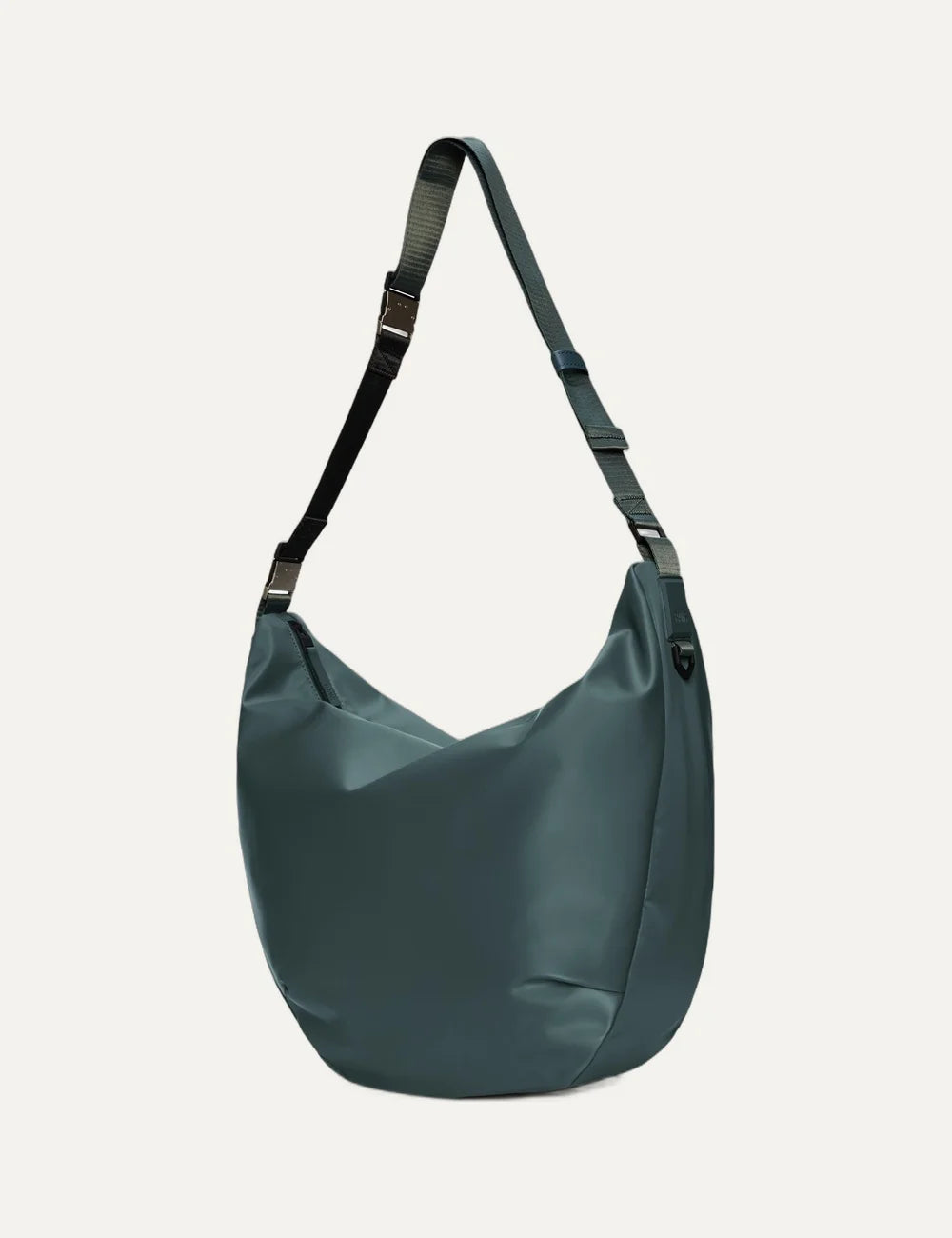 Rains Unisex Dark Teal Large Waterproof Shoulder Bag detail
