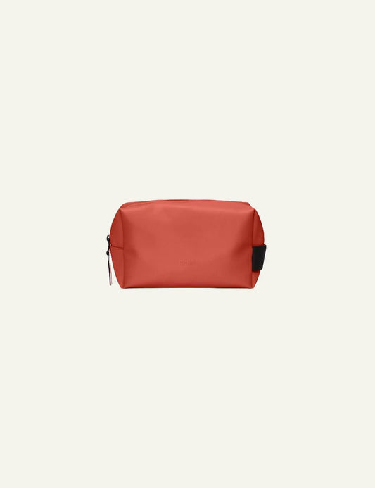 Rains Wash Bag Coral front view