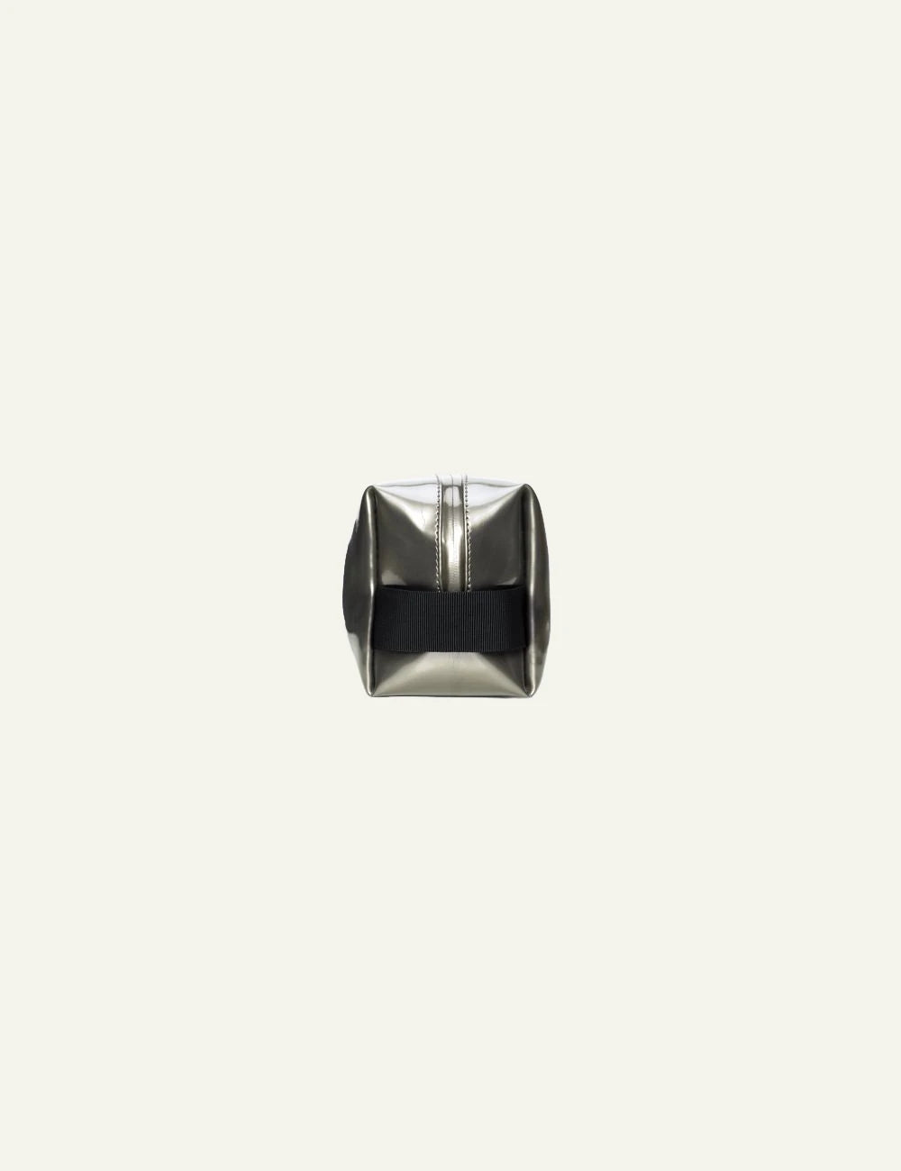 Rains Wash Bag Glossy Olive side view