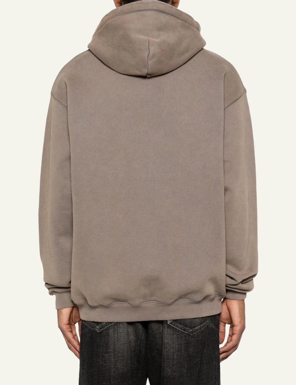 REPRESENT WESTERN INITIAL HOODIE DUSTY BROWN