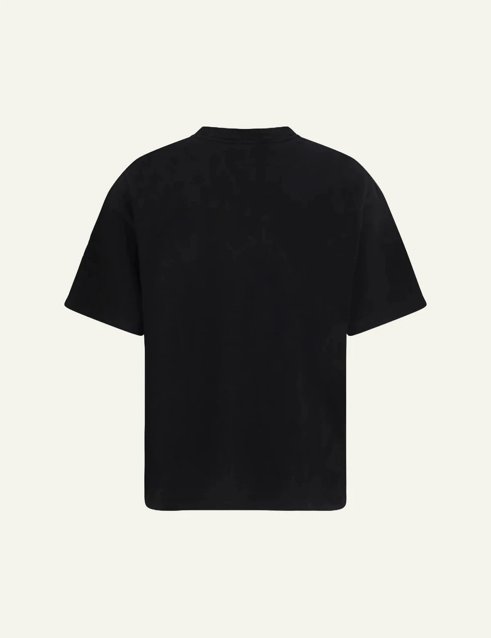 Represent Owners Club black t-shirt white logo back view