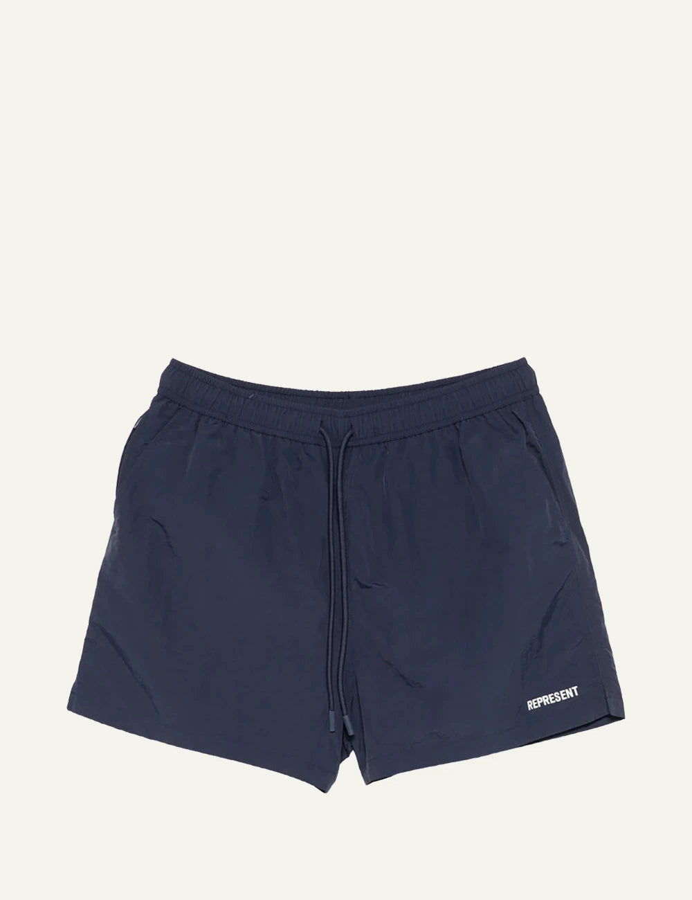 Represent swim shorts navy front view