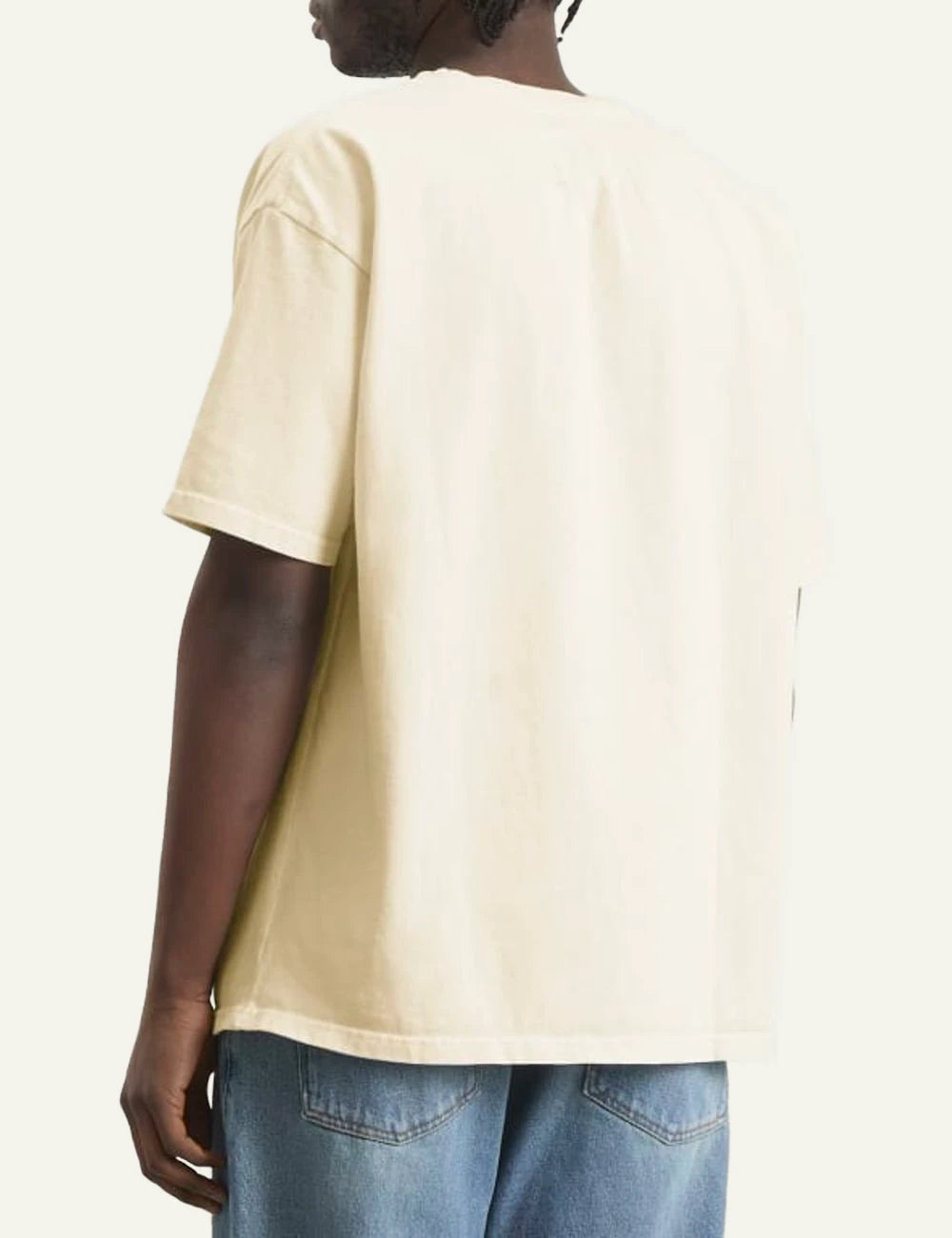 Rhude Regatta Club tee vintage white back look