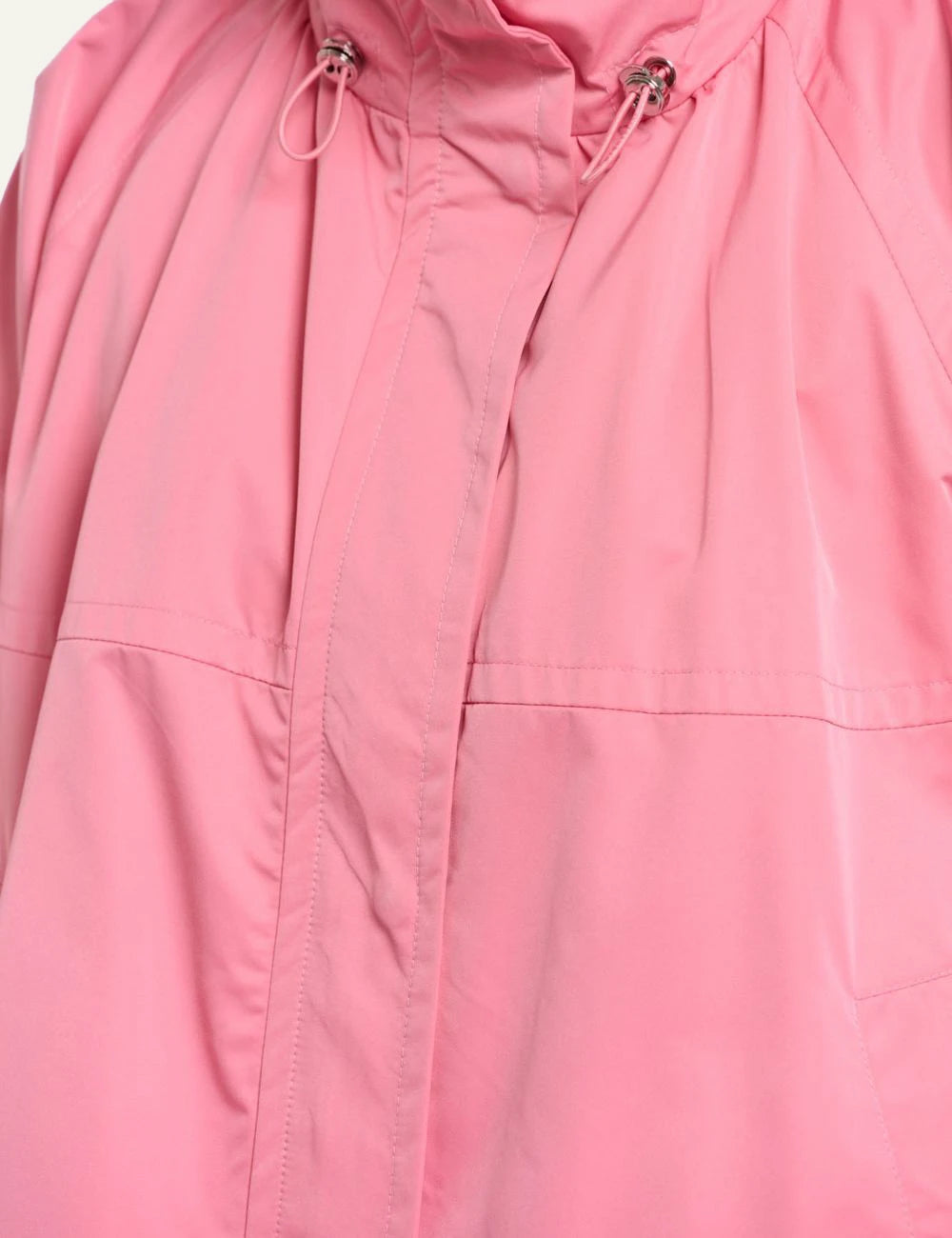 Rino Pelle wide fit short jacket cotton candy front detail view