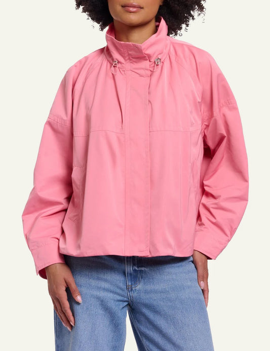 Rino Pelle wide fit short jacket cotton candy front view