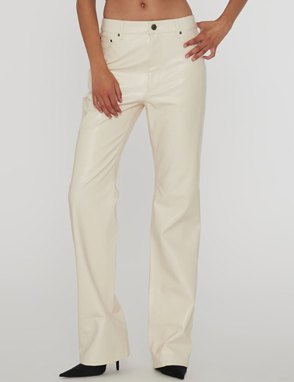 ROTATE TEXTURED STRAIGHT PANTS ROTATE