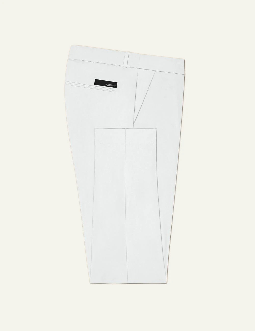 RRD chino pant white clean surflex stretch front flat view