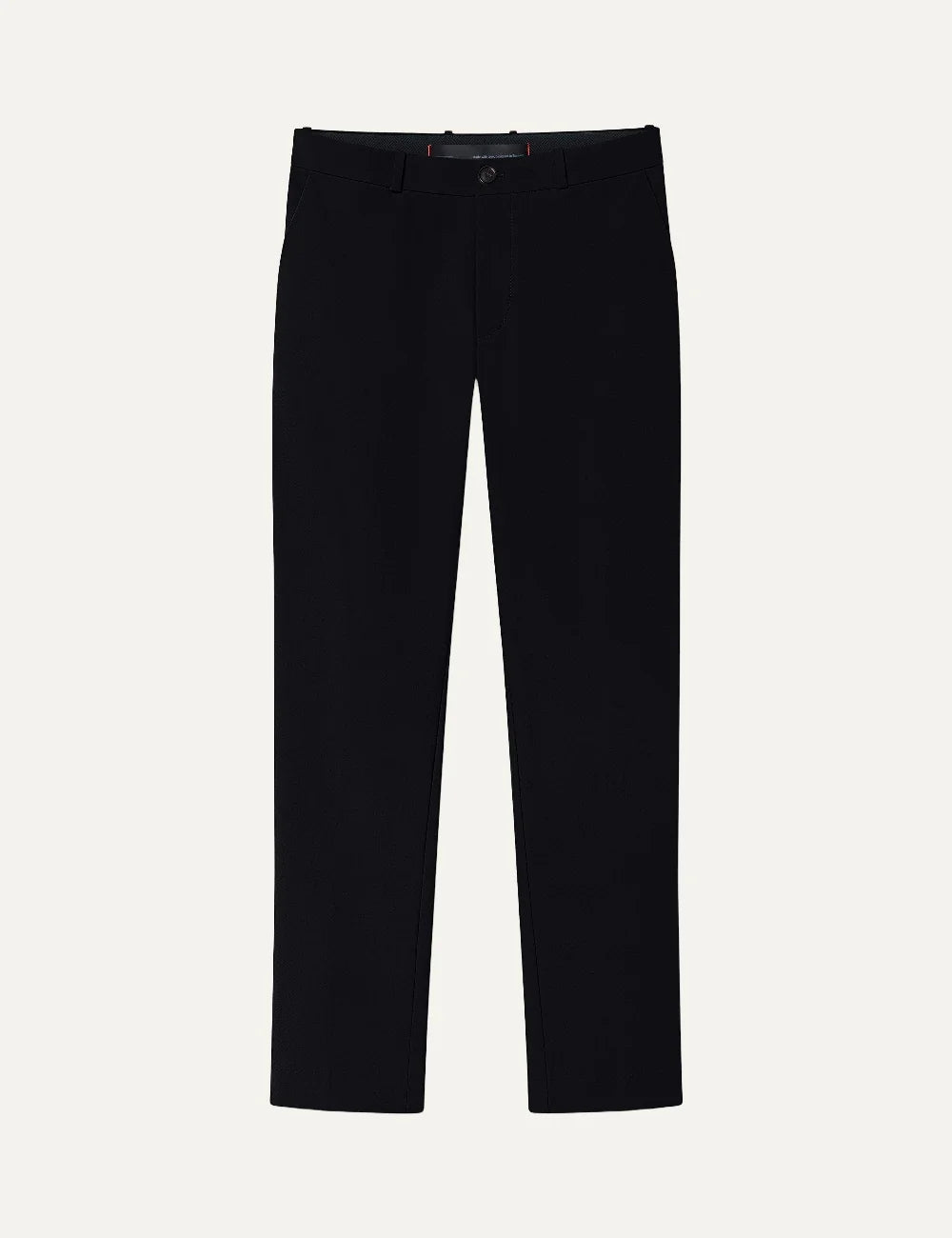 RRD men's black regular fit technical chino trousers