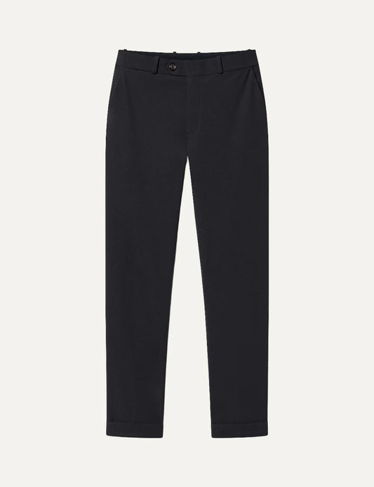RRD men's charcoal slim fit technical chino trousers