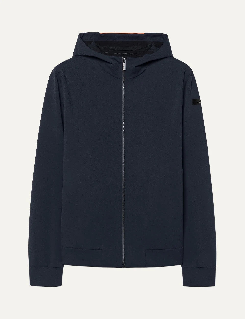 RRD men's dark blue technical hooded zip jacket