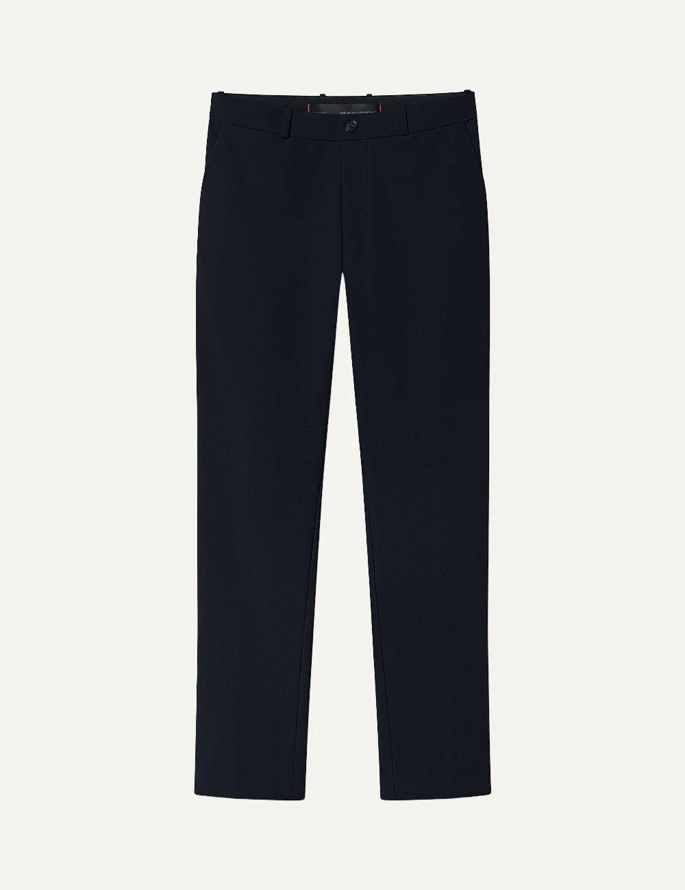 RRD men's dark navy technical chino trousers with regular fit