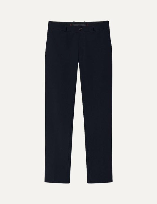 RRD men's dark navy technical chino trousers with regular fit
