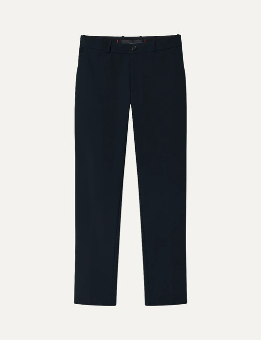 RRD men's Black Melange technical chino trousers with regular fit