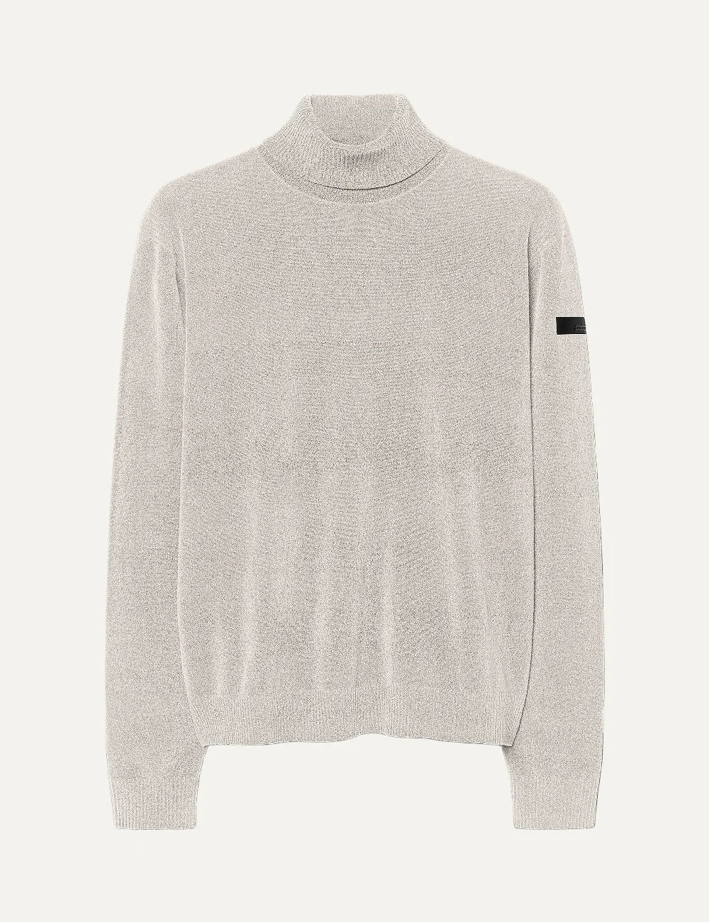 RRD men's ecru chenille turtleneck sweater