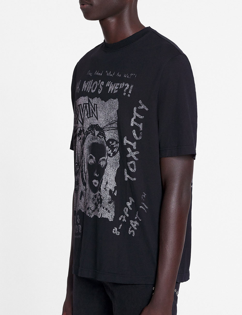 LANVIN UNISEX PRINTED UNISEX TEE-SHI LANVIN