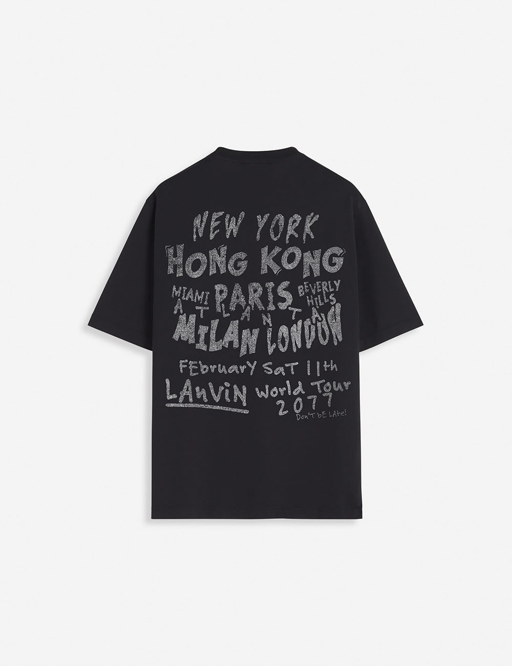 LANVIN UNISEX PRINTED UNISEX TEE-SHI LANVIN