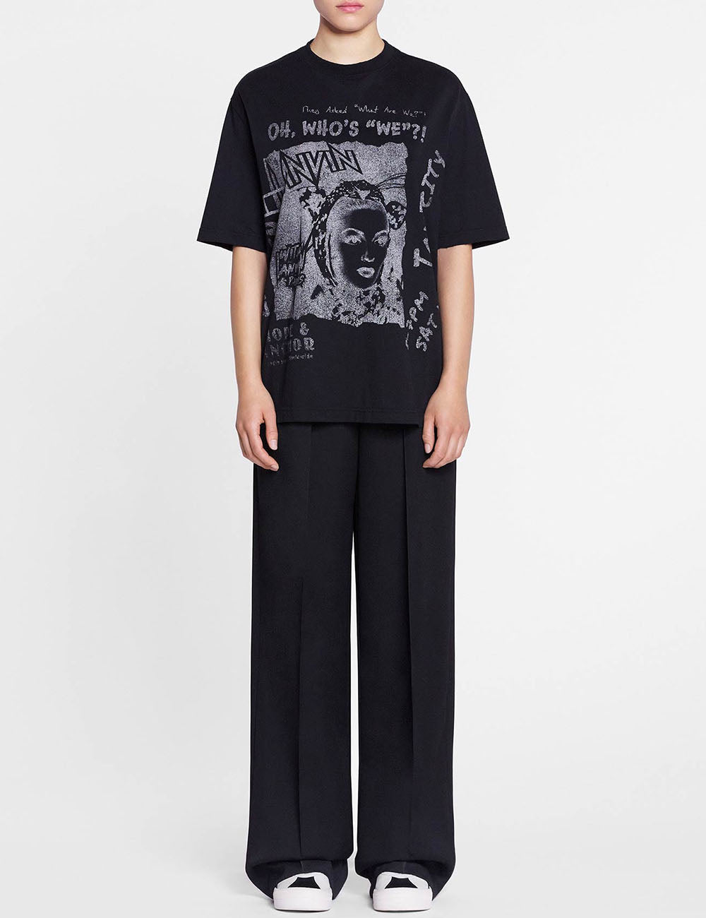 LANVIN UNISEX PRINTED UNISEX TEE-SHI LANVIN