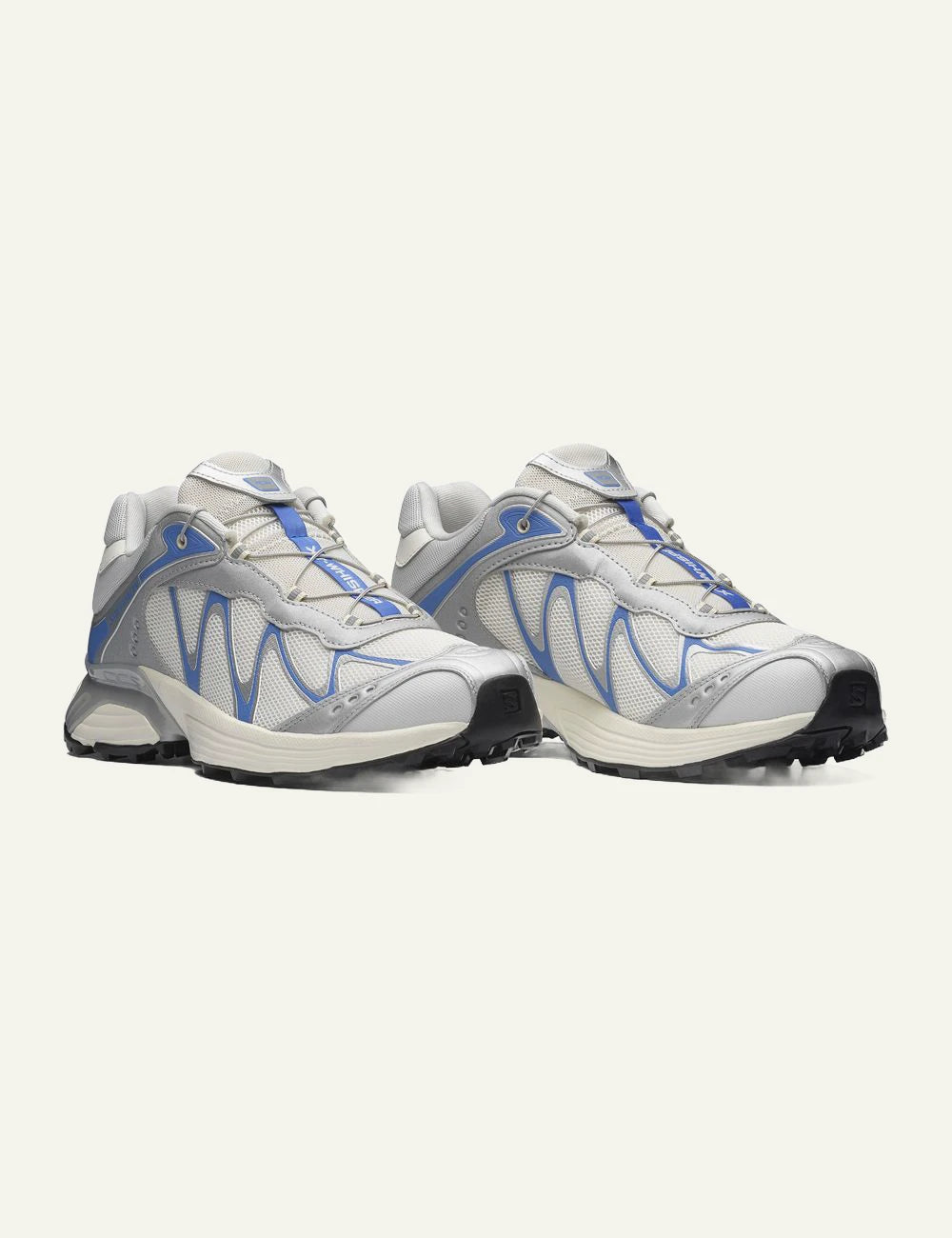 Salomon XT Whisper sneakers grey blue sporty angled