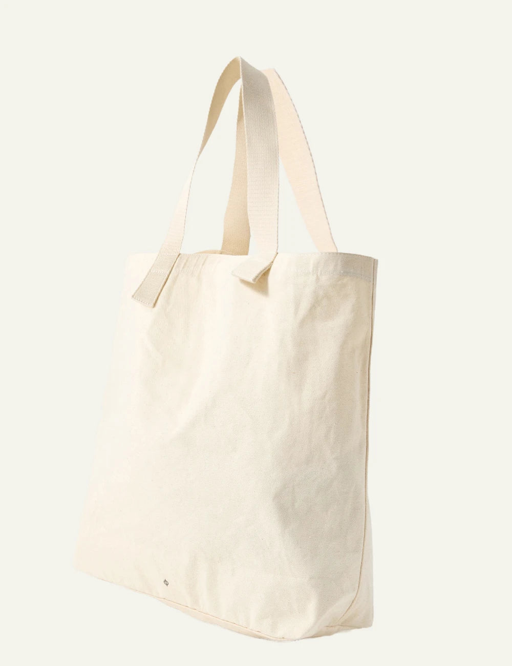 Samsoe Samsoe tote bag undyed canvas CPH logo back