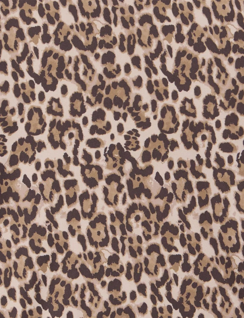 Save The Duck bomber jacket leopard print zip front elastic hem detail view