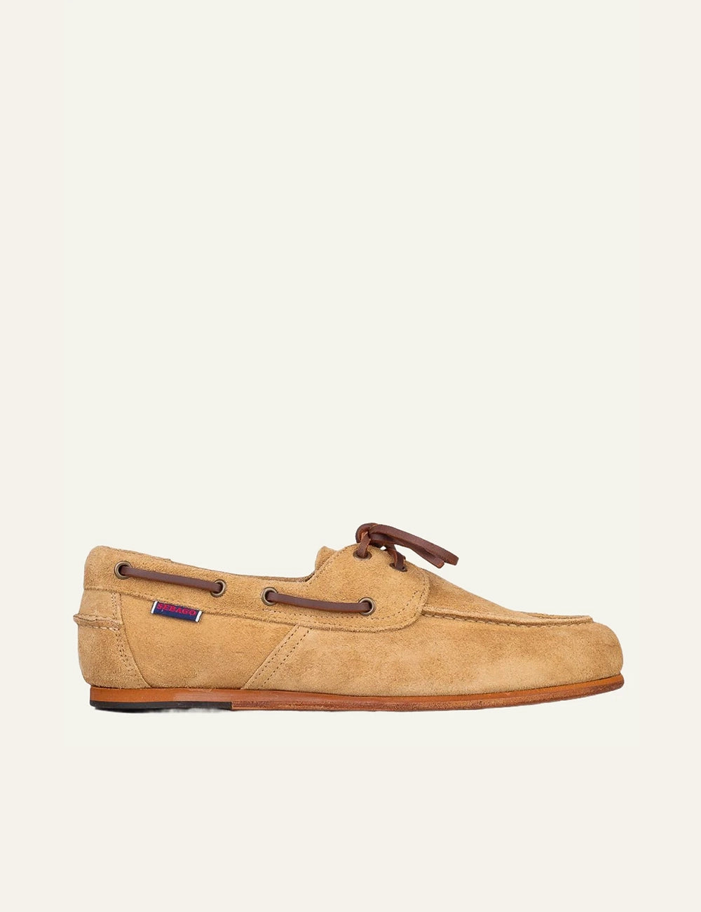 Sebago Owen γυναικεία suede loafers μπεζ – side view