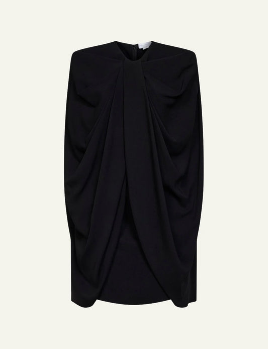 stella_mccartney_black_cape_mini_dress_draped_front