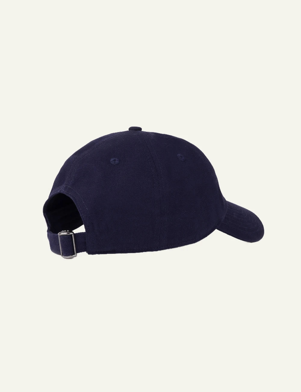 Sporty &amp; Rich crown tennis hat dark navy embroidered back view