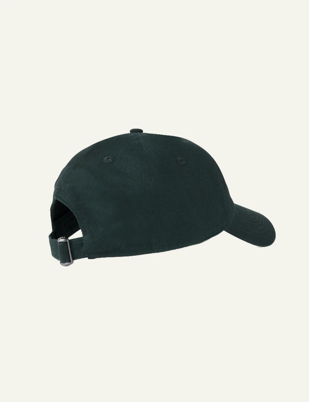 Sporty Rich Syracuse hat forest embroidered side back view