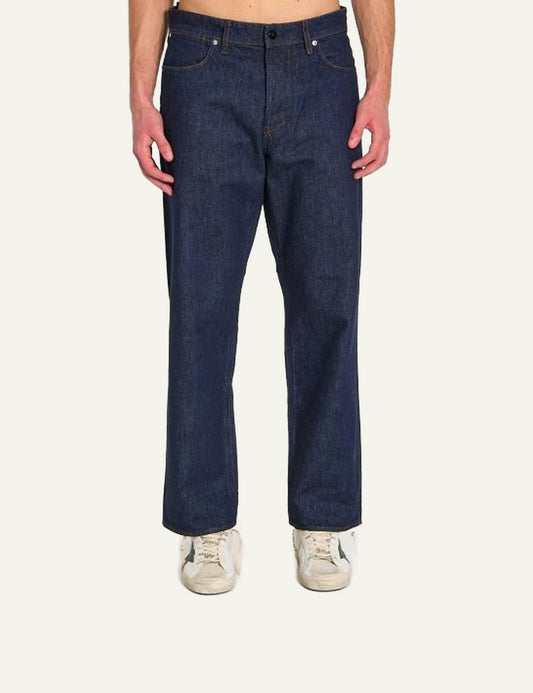 Stone Island jeans trousers blue front look