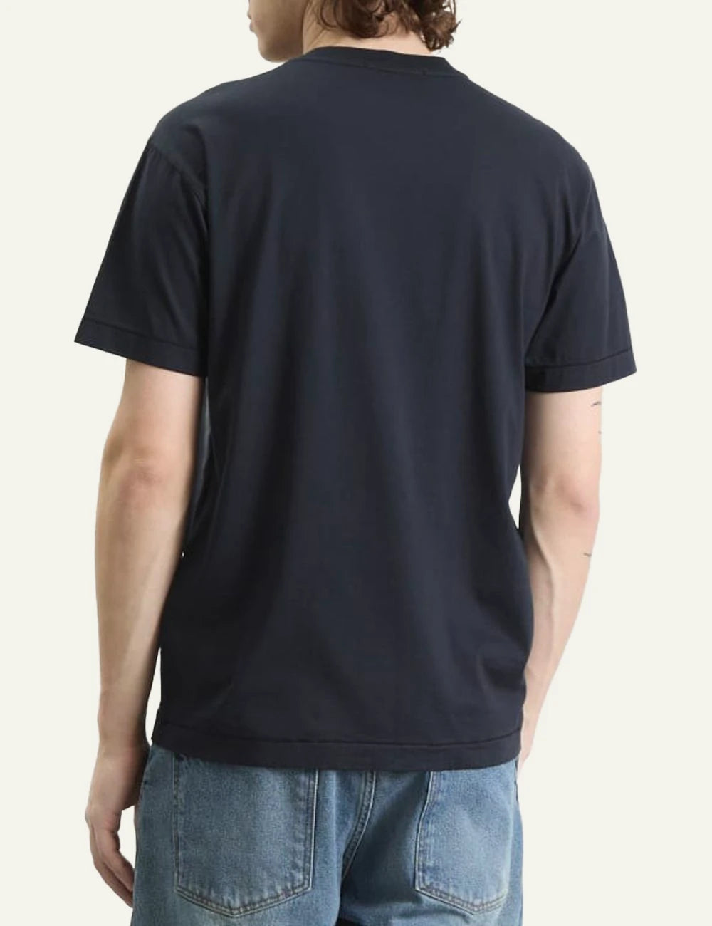 Stone Island t-shirt navy regular fit back