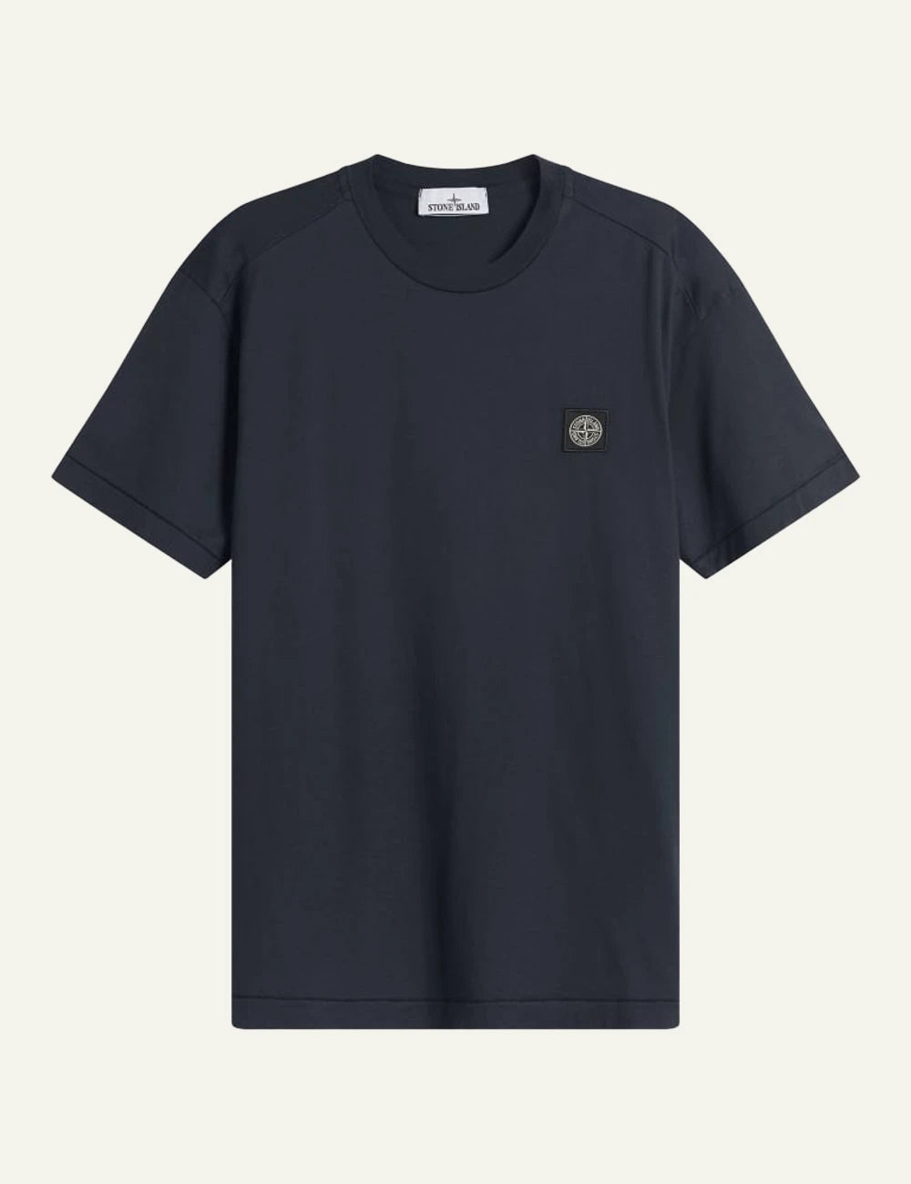 Stone Island t-shirt navy regular fit front flat