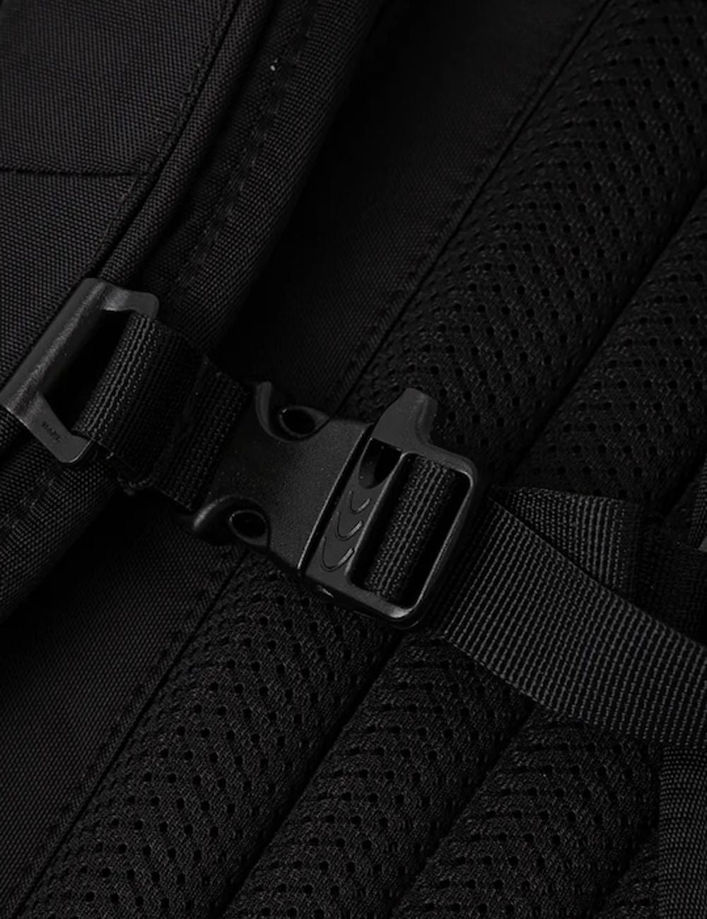 The North Face Hot Shot backpack black detail