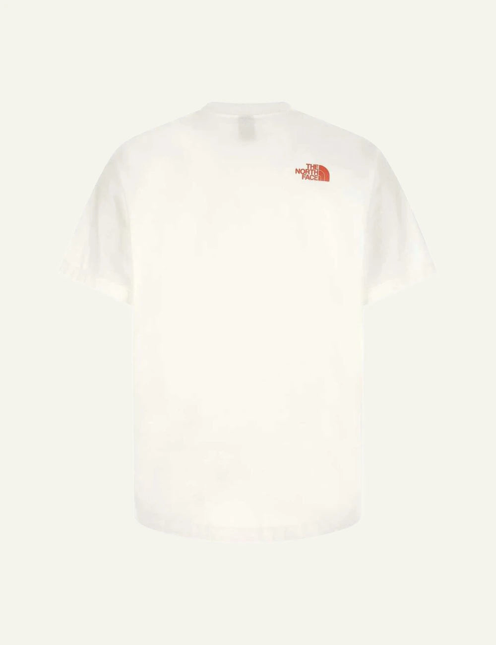The North Face mountain play off white t-shirt back