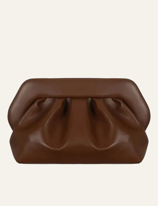 Themoire Bios bag brown front view