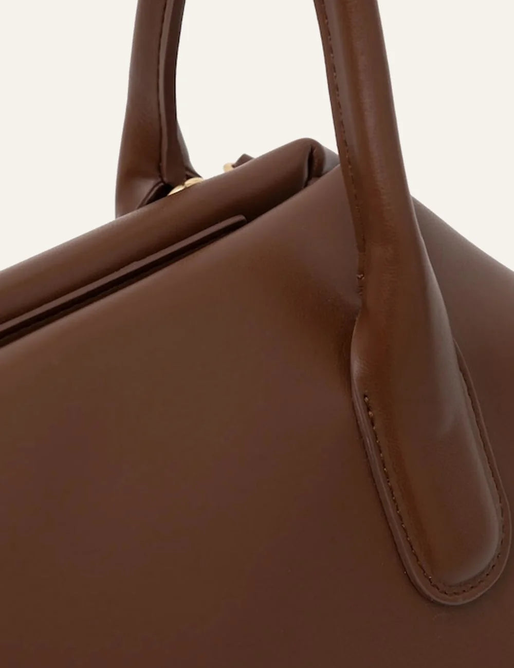 Themoire tallia bag brown strap view