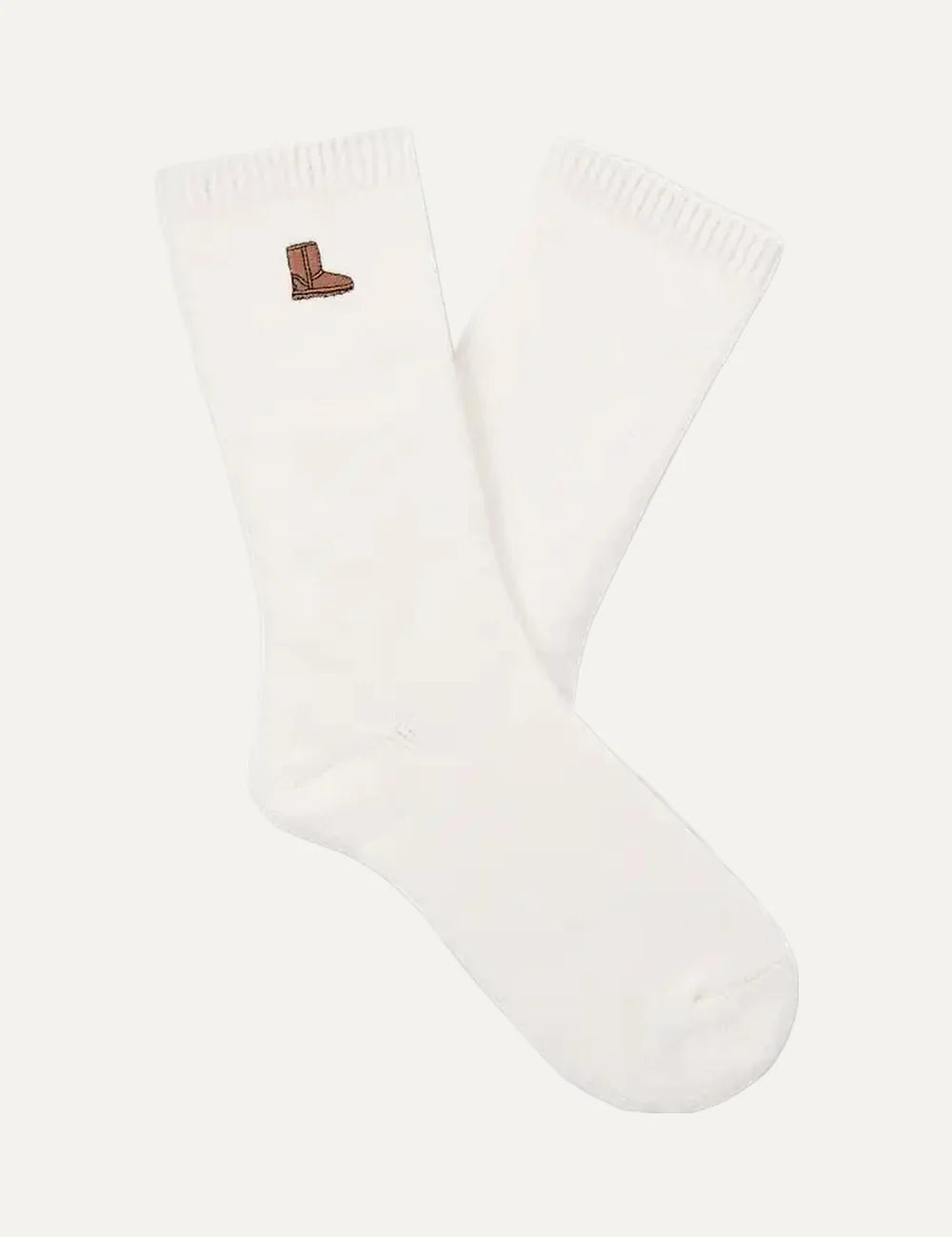 UGG women Classic Crew 3 Pack socks in white, burgundy plaid and fuzzy burgundy wite