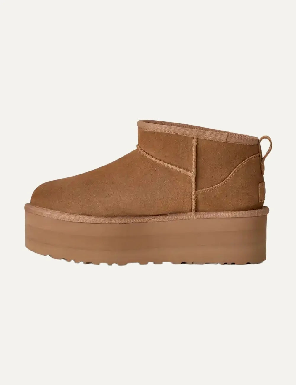 UGG Women’s Chestnut Suede Ultra Mini Platform Boots profile
